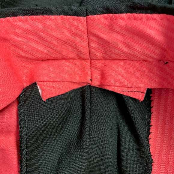 J. LINDEBERG Black Wool Flat Front Dress Pants - Picture 6 of 6